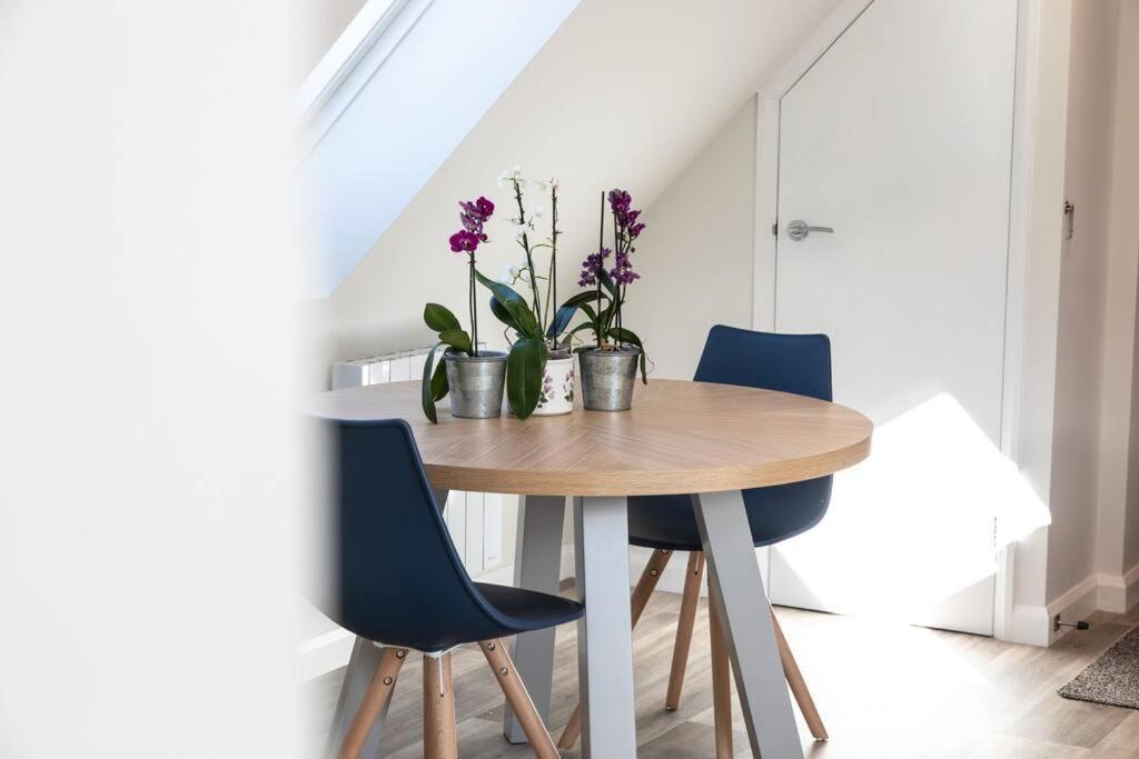 Ferienwohnung The Roost - A Bird'S Eye View In The Countryside Cullompton Exterior foto